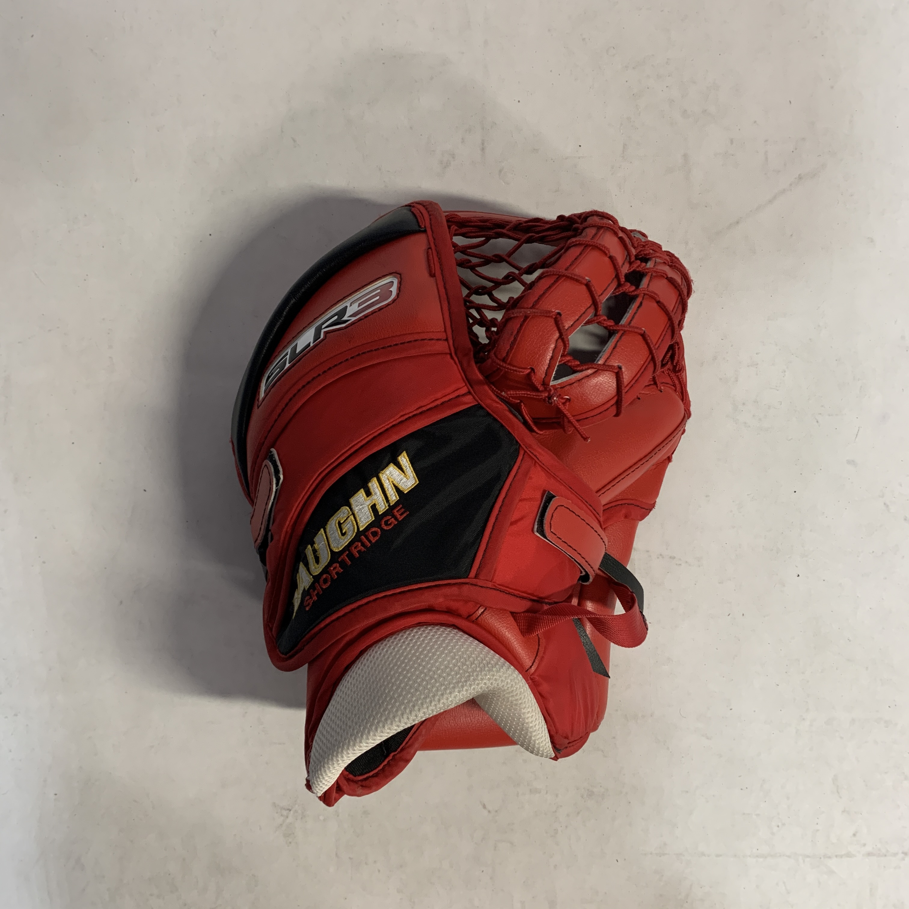 Used Pro Stock Vaughn SLR3 Goalie Glove Stockton Heat AHL (Goal095