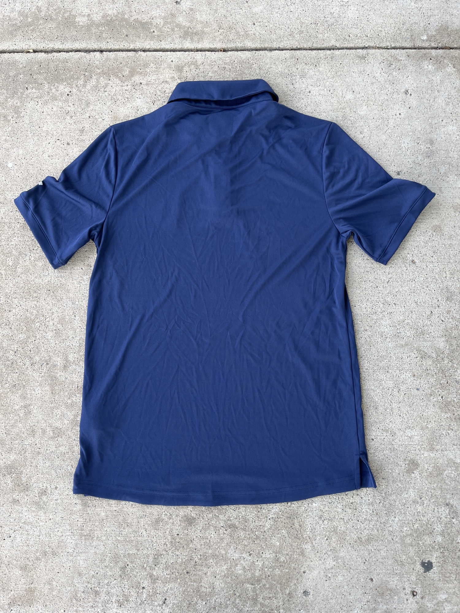 Colorado Avalanche Player Issued Fanatics Navy Blue New Golf Shirt