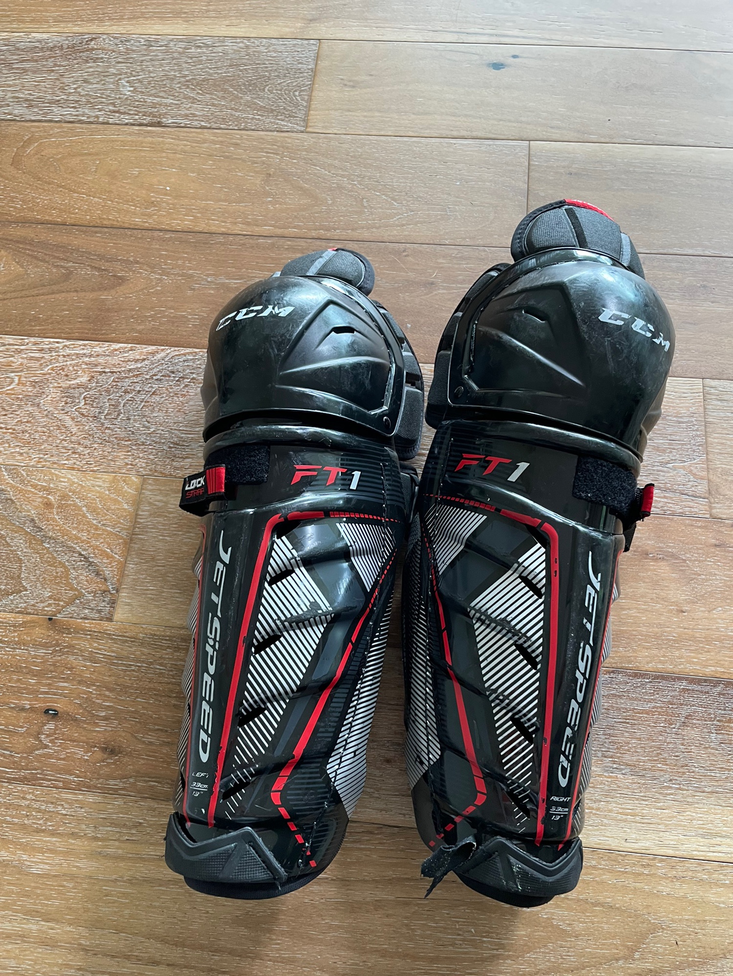 13” CCM JetSpeed FT1 Shin Pads SidelineSwap