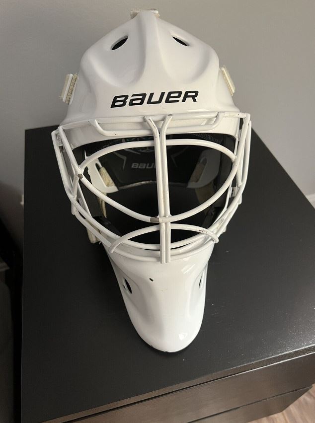 Bauer NME IX Senior Goalie Mask 2 CAGES INCLUDED! SidelineSwap