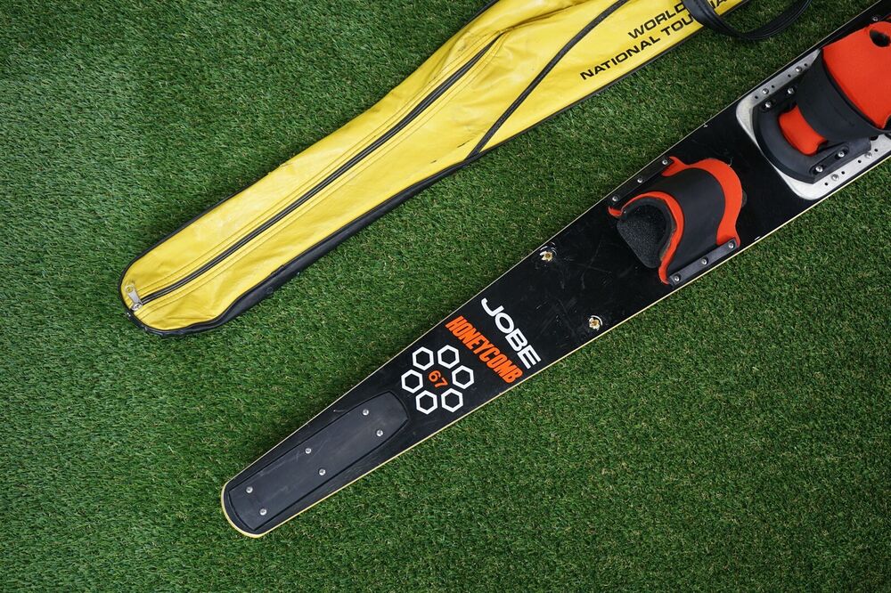 67” JOBE PROFESSIONAL COMPETITION WATER SKI WITH BAG SIZE 911 BINDING SidelineSwap