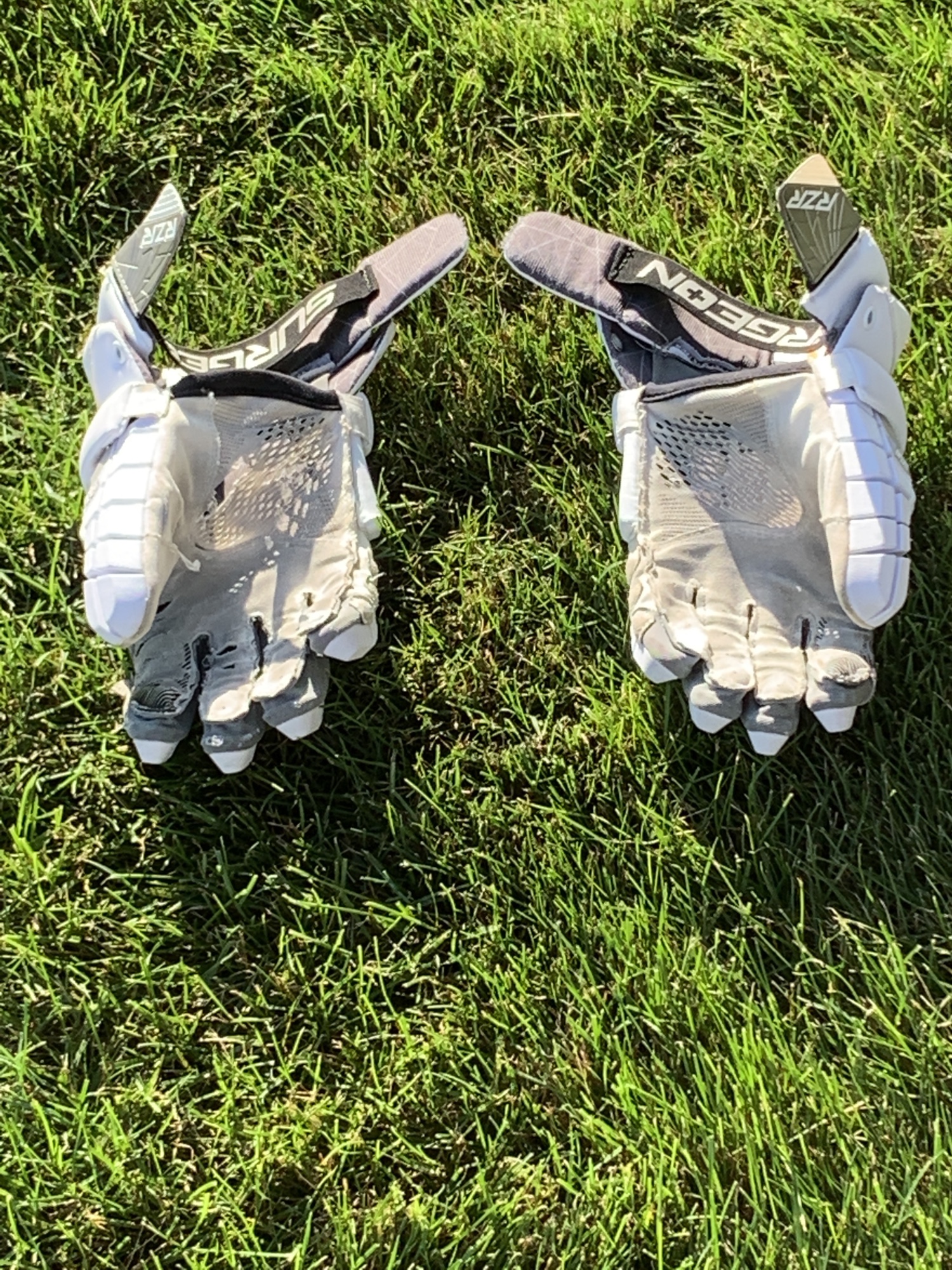 Used Player's STX 14" (XL) Rzr Lacrosse Gloves *OBO* SidelineSwap