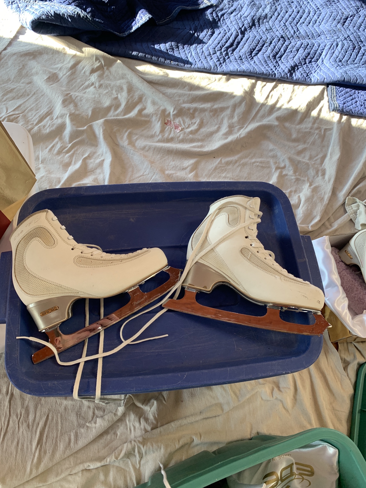 Used EDEA Ice Fly Figure Skates SidelineSwap