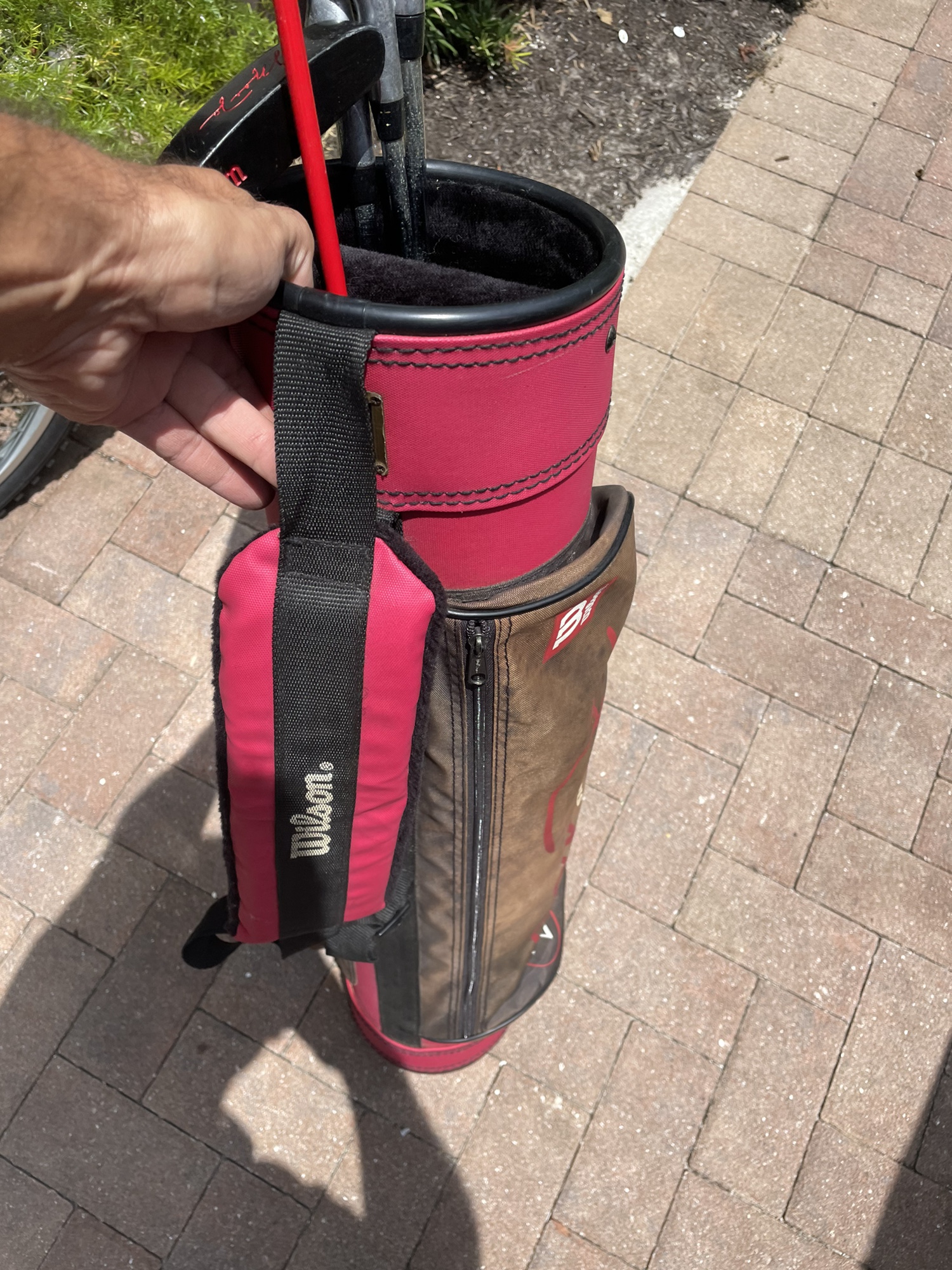 Wilson junior golf set signature edition 5 clubs plus stand bag SidelineSwap