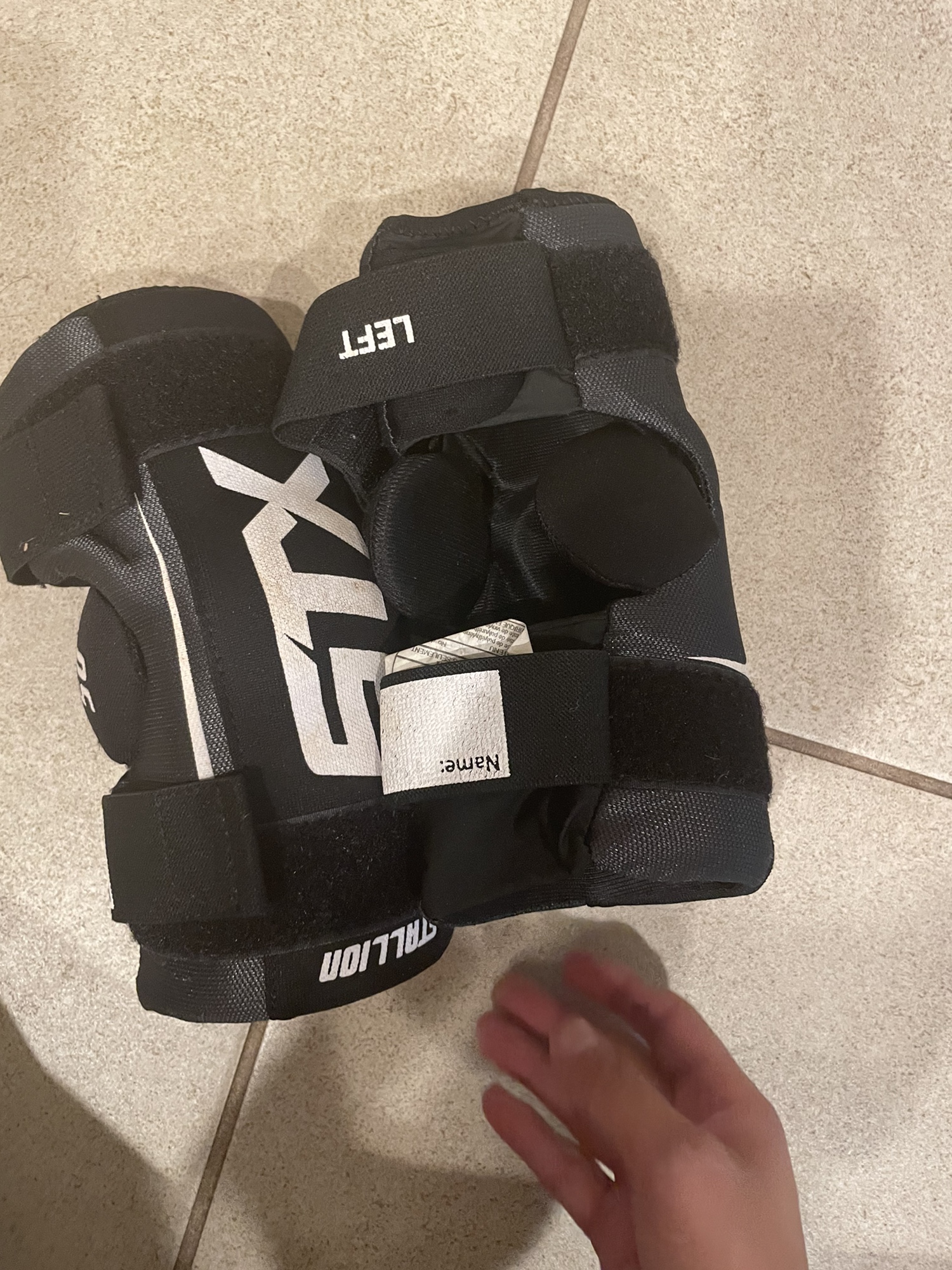 Stx stallion lacrosse youth small elbow pads SidelineSwap