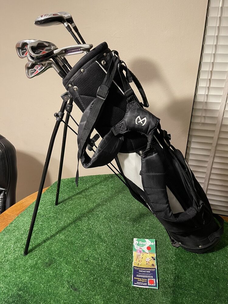 Mac Attack Golf Starter Set Lightweight Graphite Shafts Stand Bag