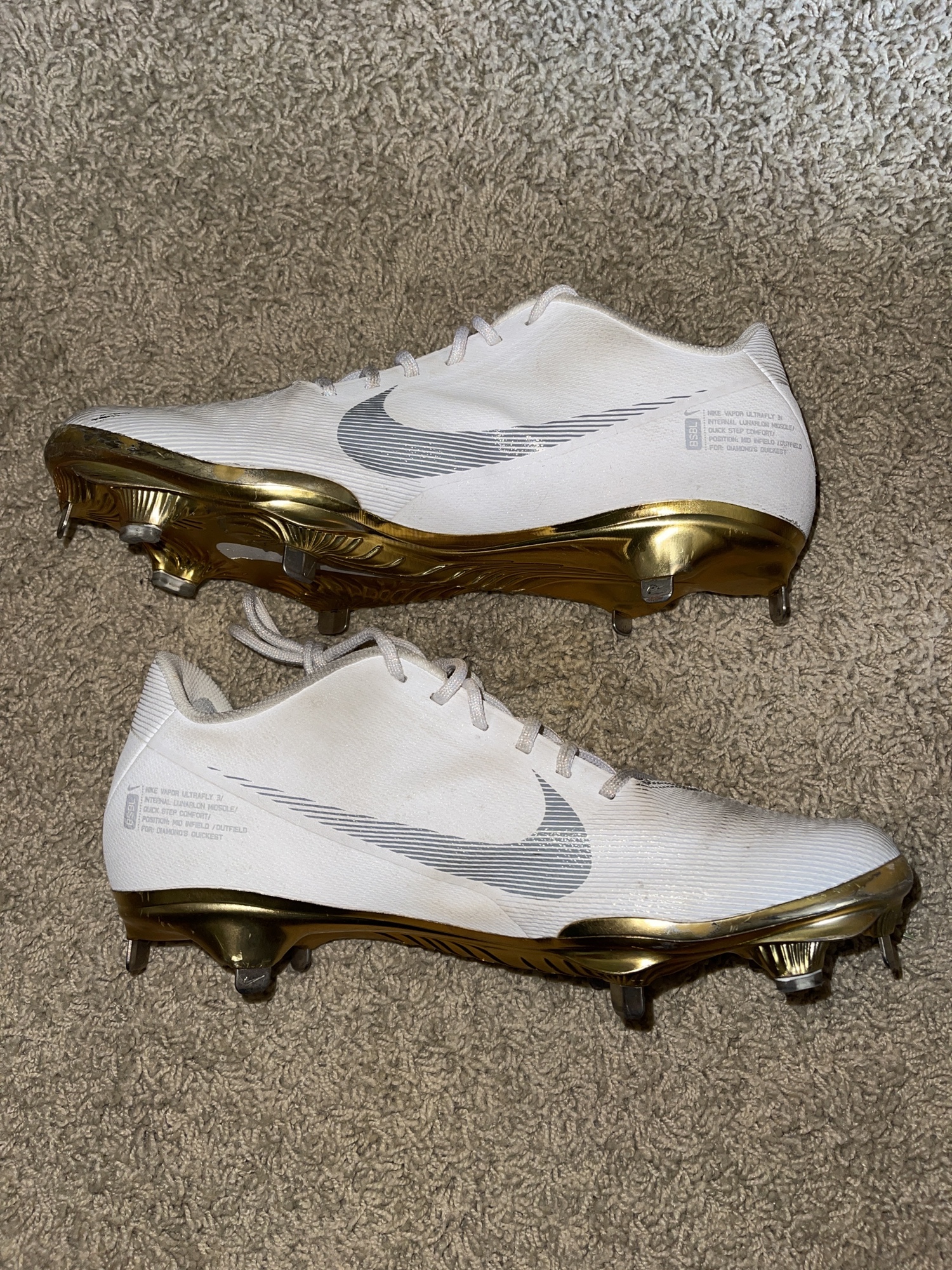 nike men's vapor ultrafly keystone 3 rm baseball cleats