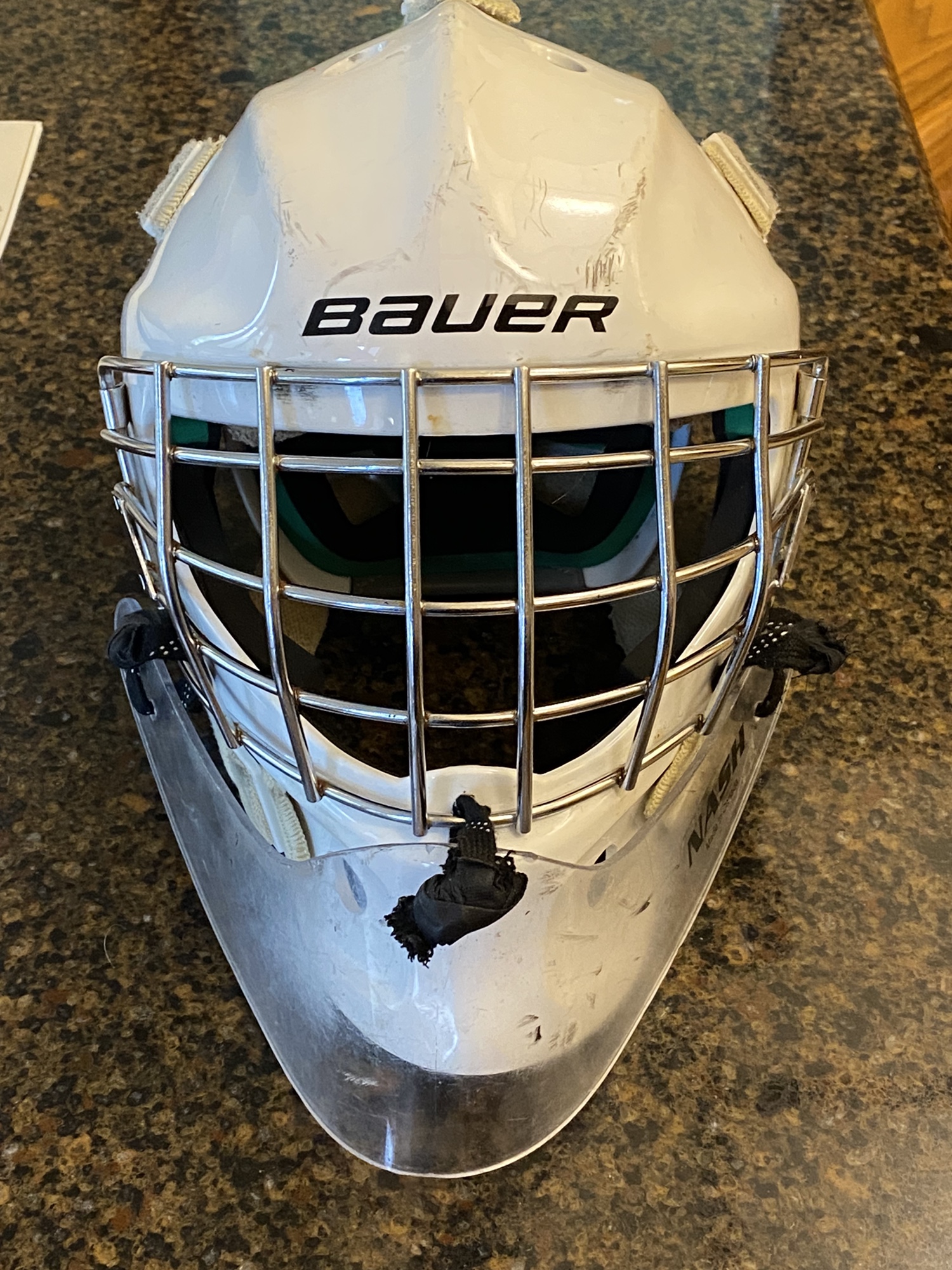Bauer youth Goalie helmet NME4 SidelineSwap