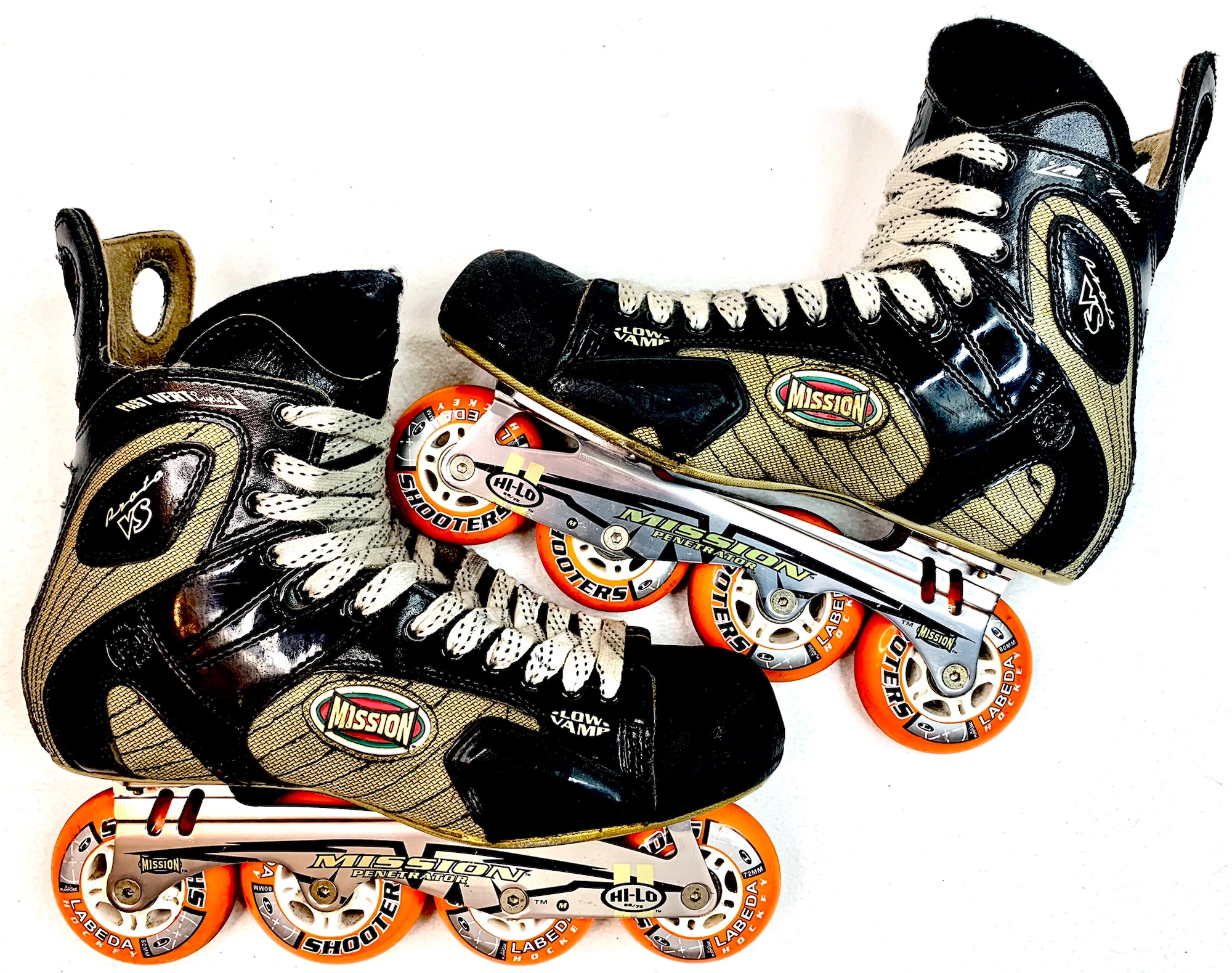 Mission Proto VS Violator Inline Hockey Roller Skates Size 11.5 US Men