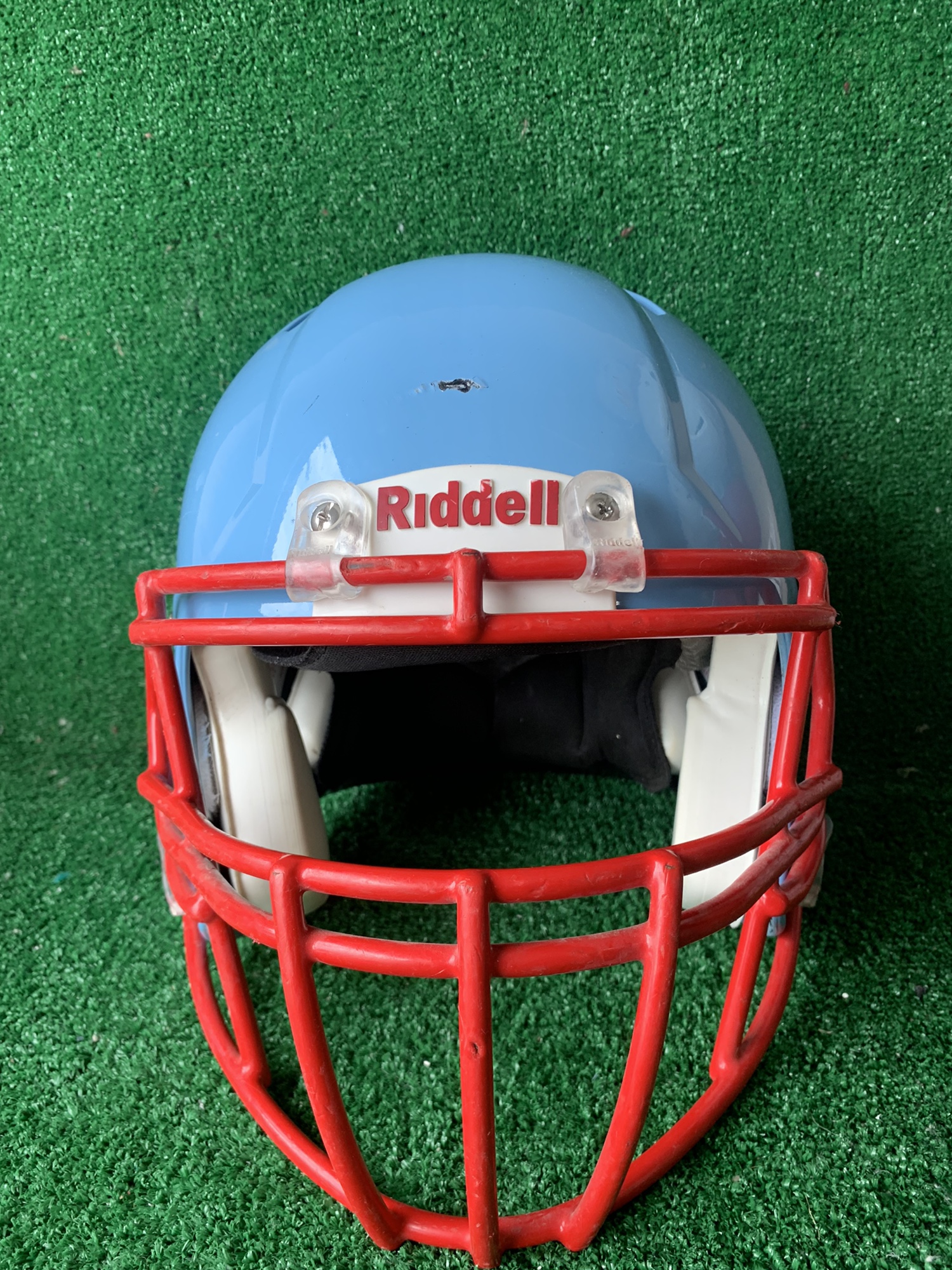 Adult Medium Riddell Speed Football Helmet Baby Blue SidelineSwap