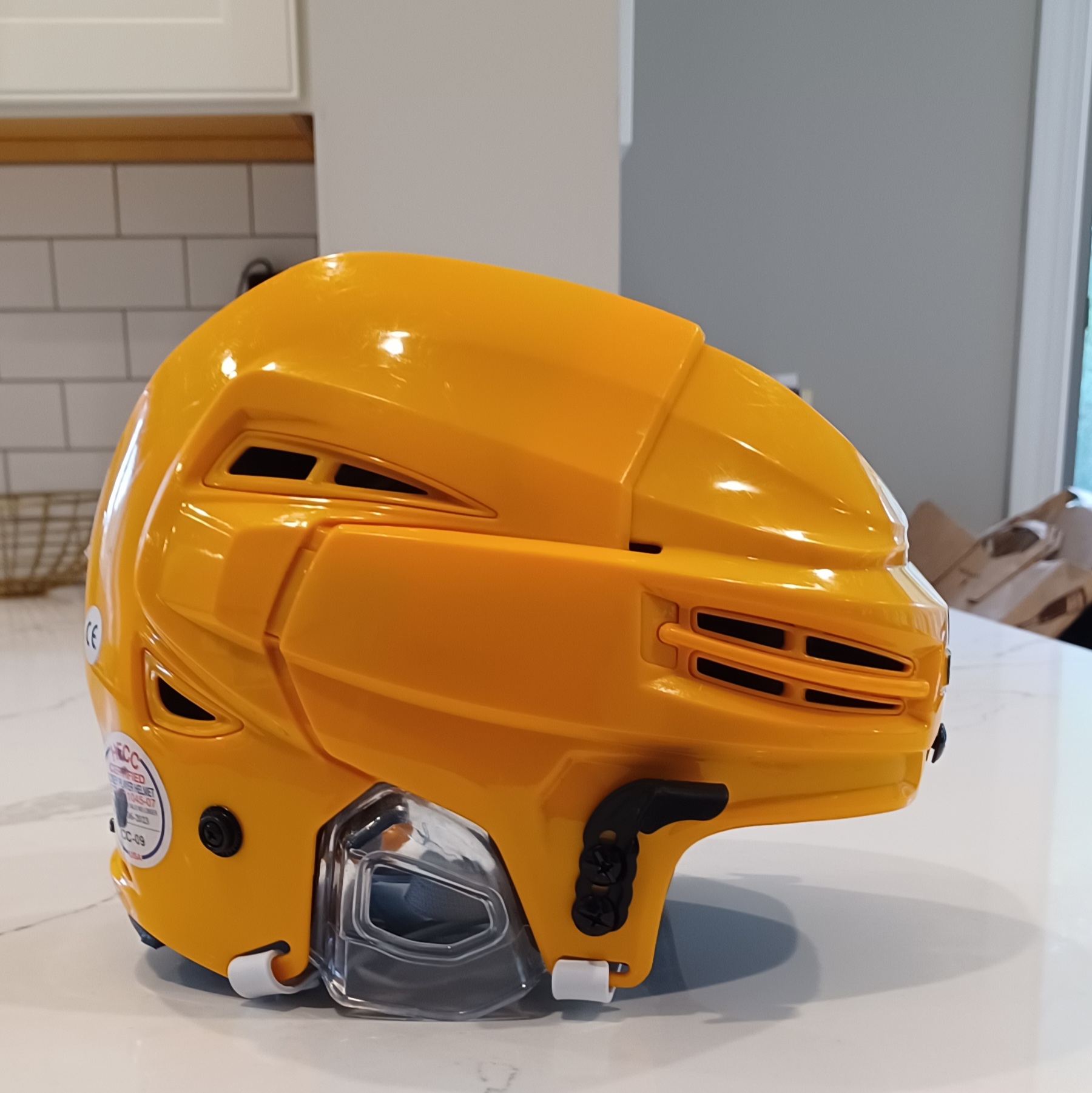 Nashville Predators Pro Stock Helmet HECC Certified SidelineSwap