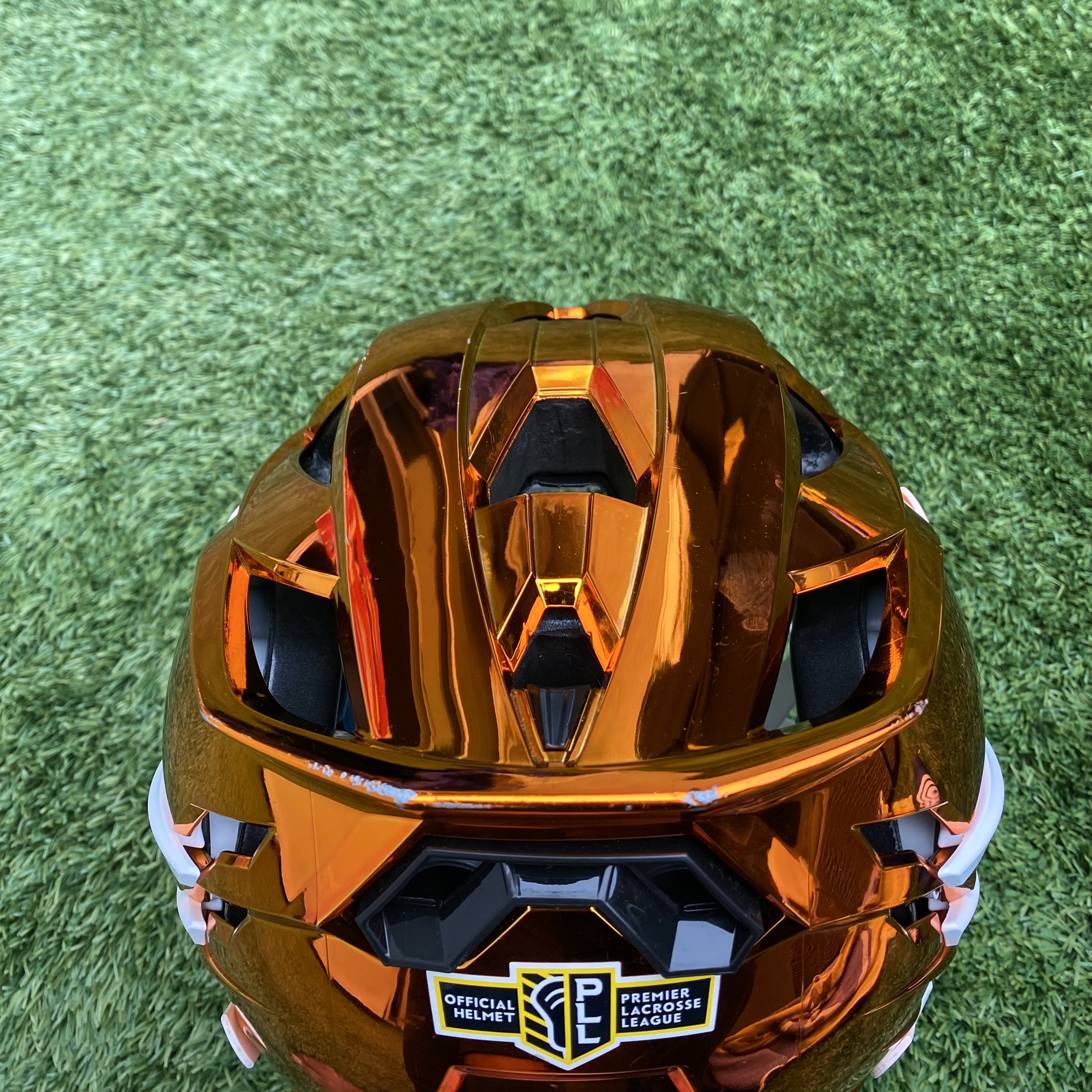 *USED* Orange Chrome Cascade XRS Helmet SidelineSwap