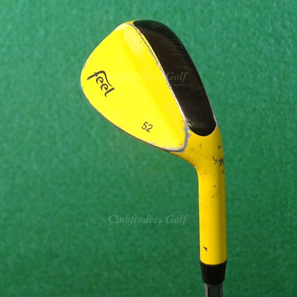 Feel Golf 52° AW Approach Wedge Factory Stepped Steel Wedge SidelineSwap