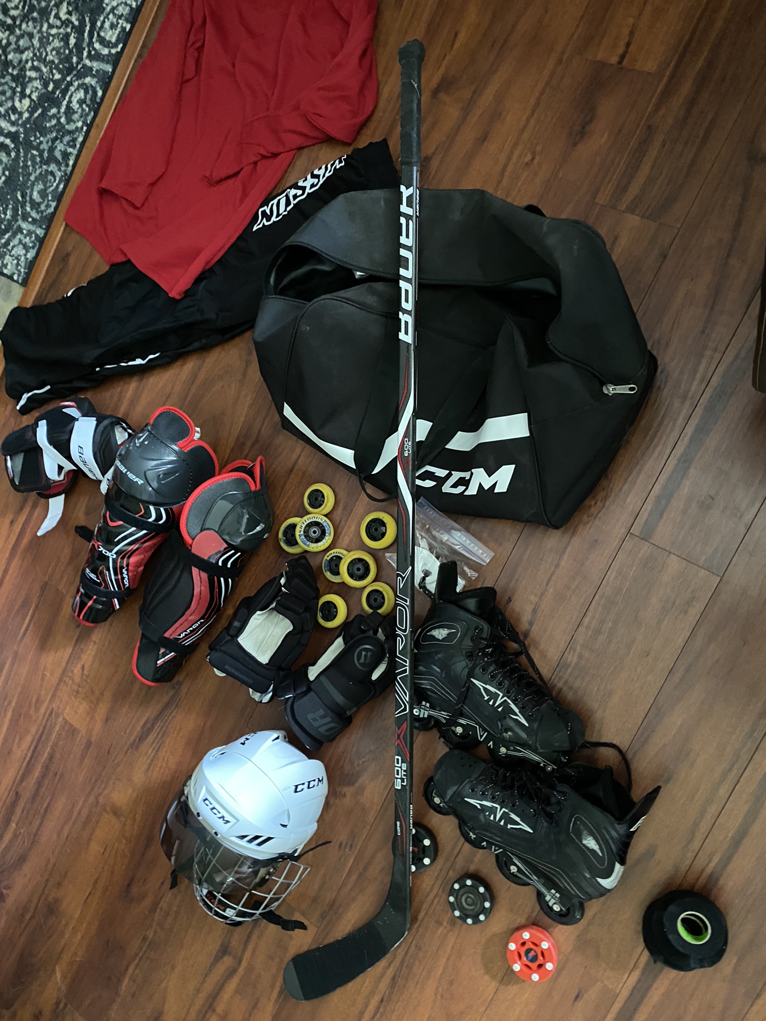 Used Roller Hockey Starter Kit SidelineSwap