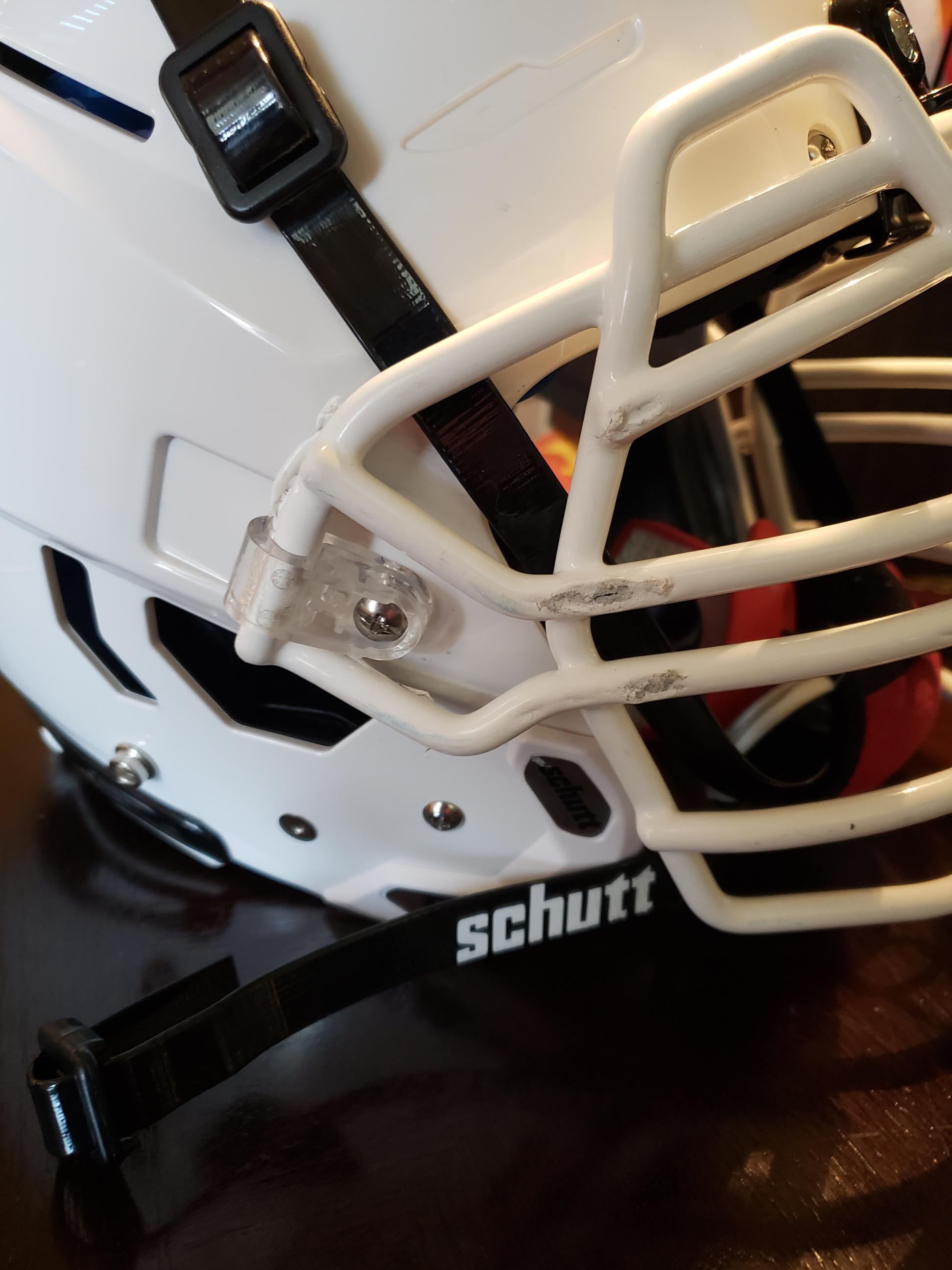 Schutt F7 ROPODW PRO Carbon Steel Football Facemask White NWD