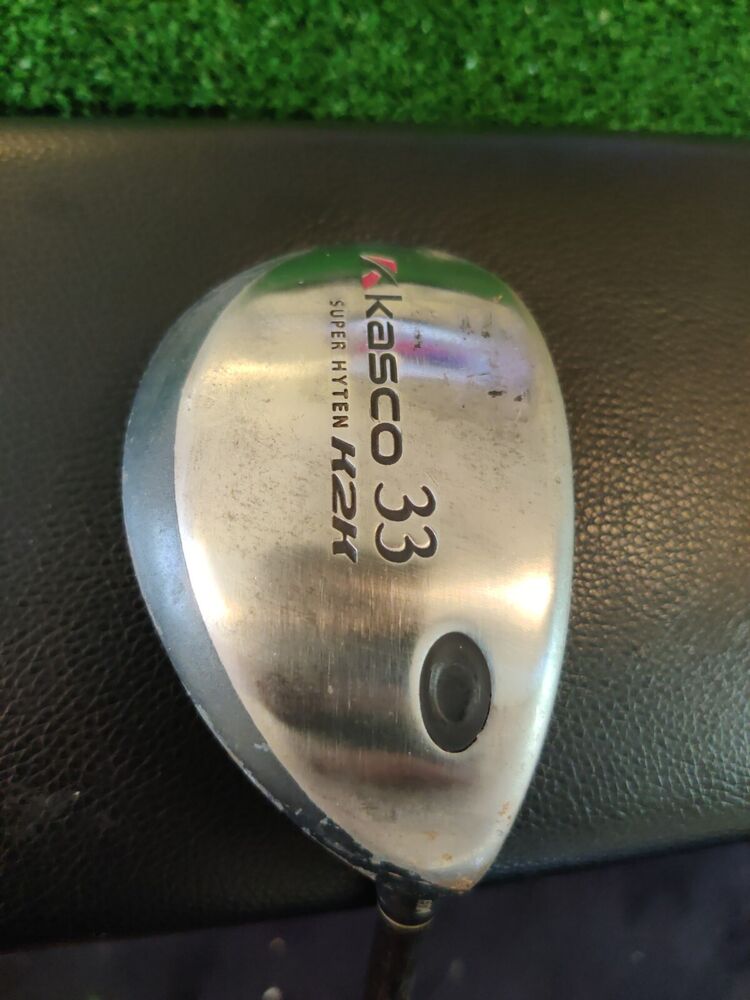 Kasco 33 Super Hyten K2K Hybrid Graphite Shaft Regular Flex SidelineSwap