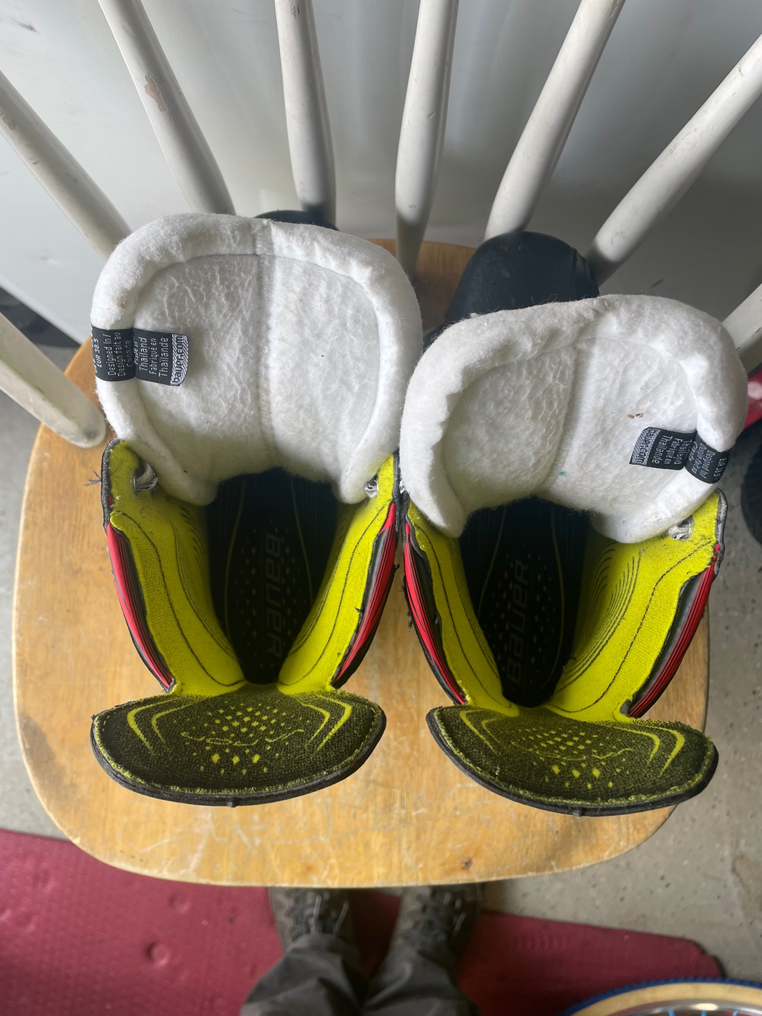 Used Bauer Regular Width Size 5 Vapor X2.9R Inline Skates SidelineSwap