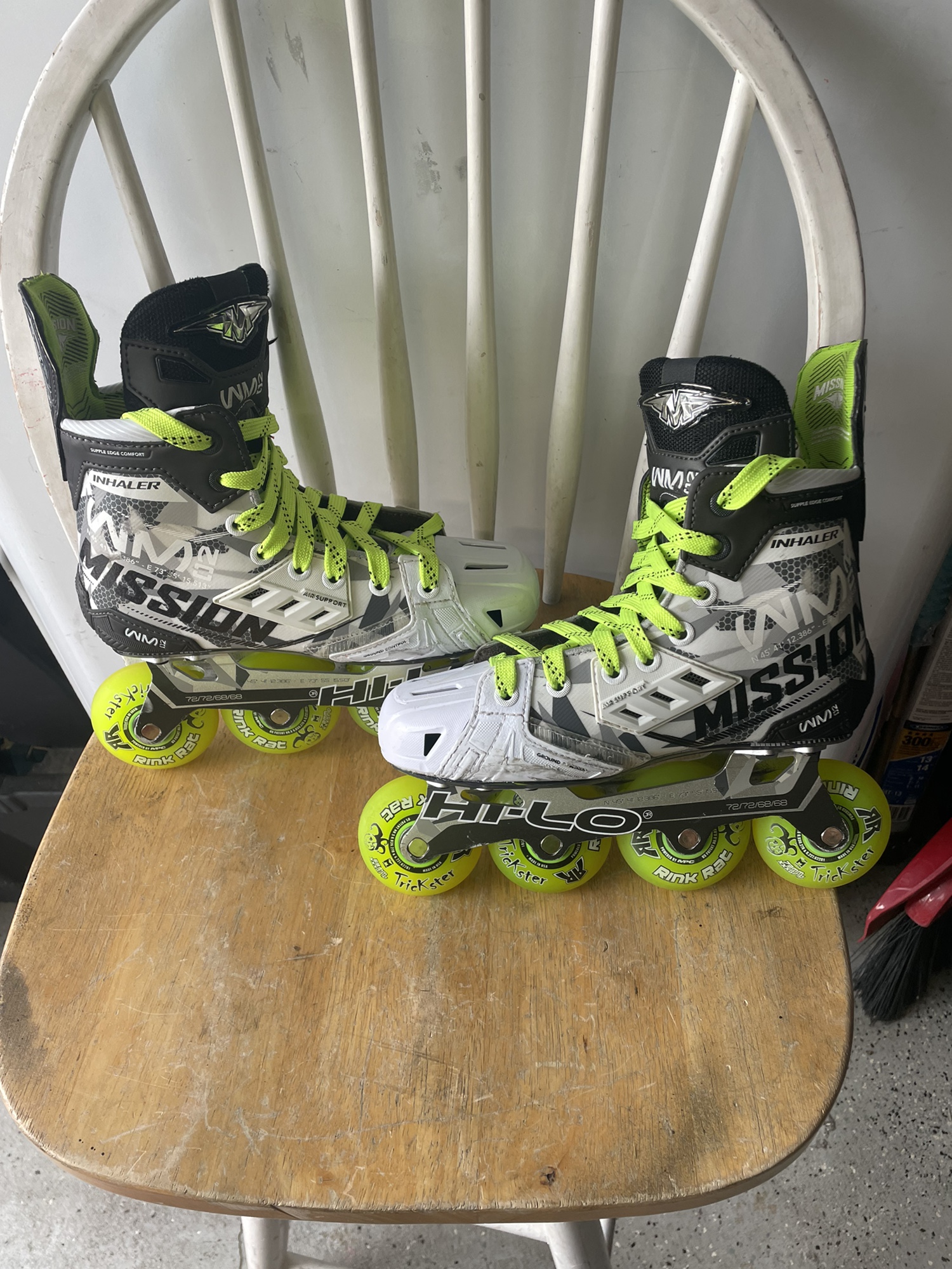 Mission Inhaler WM02 inline skates SidelineSwap