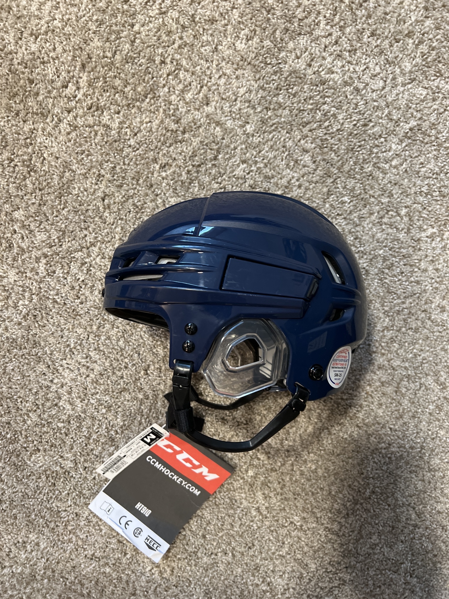 New Medium CCM Pro Stock Tacks 910 Helmet SidelineSwap