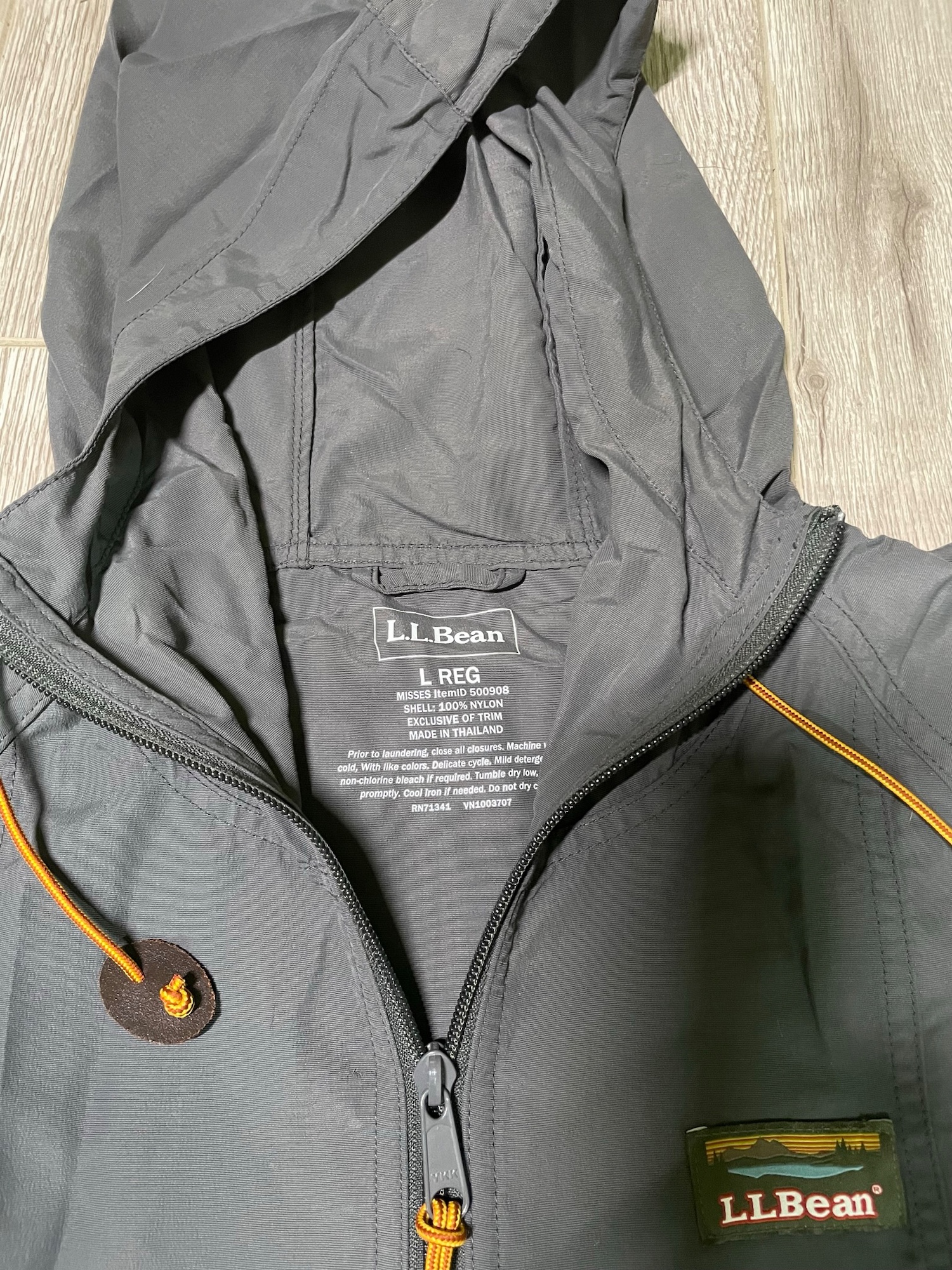 LL Bean Rain Jacket Like New (L) SidelineSwap