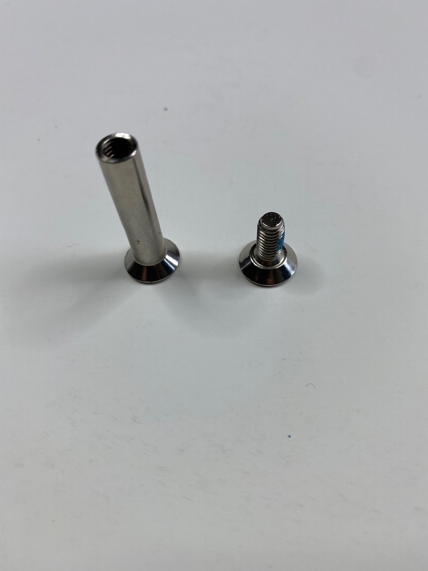 Mission Inline Skates Axles Roller Hockey Skate Axle 8Pack Nuts and