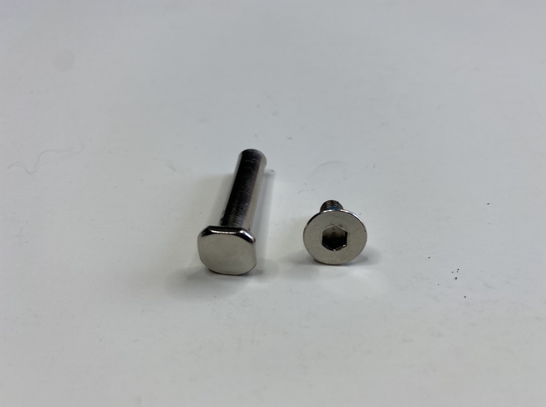 Mission Inline Skates Axles Roller Hockey Skate Axle 2Pack Nuts