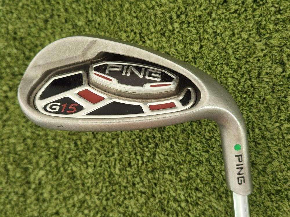 PING G15 Green Dot Lob Wedge RH Ping AWT Stiff Steel (L2833) SidelineSwap