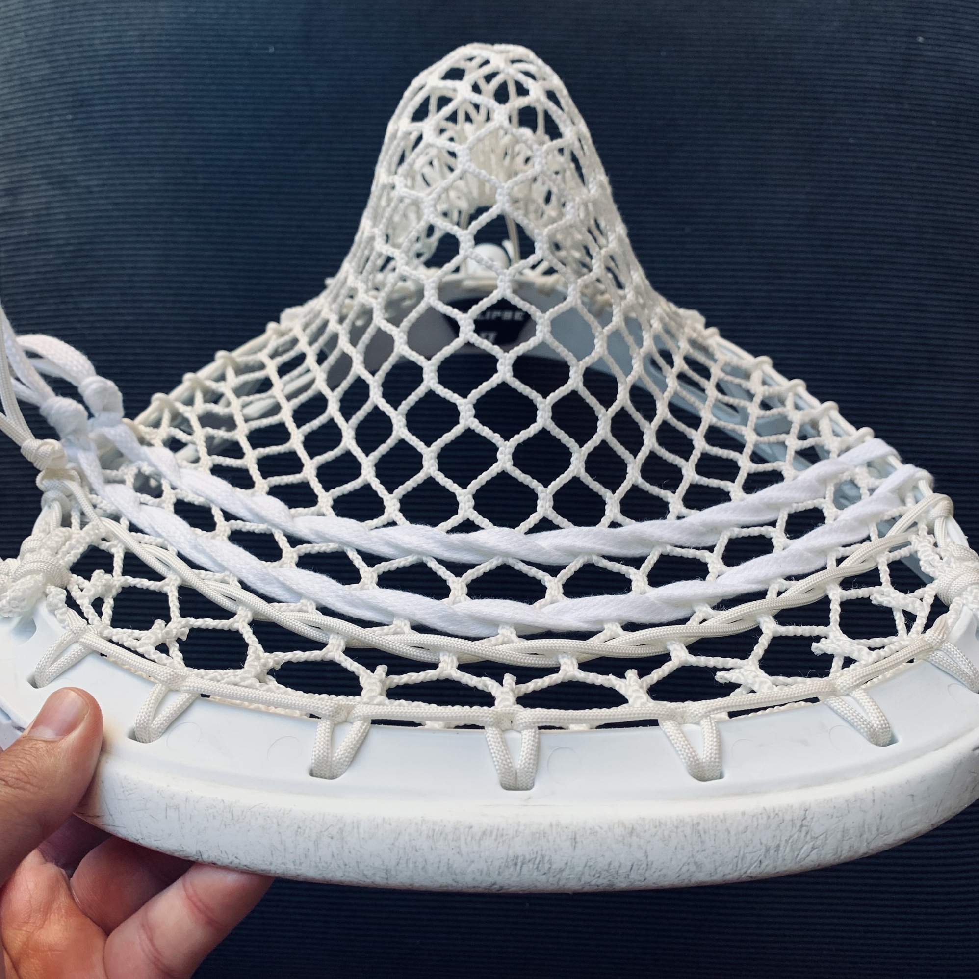 STX Eclipse 2 w/ 12D The Mesh Dynasty Goalie Head Eclipse II SidelineSwap
