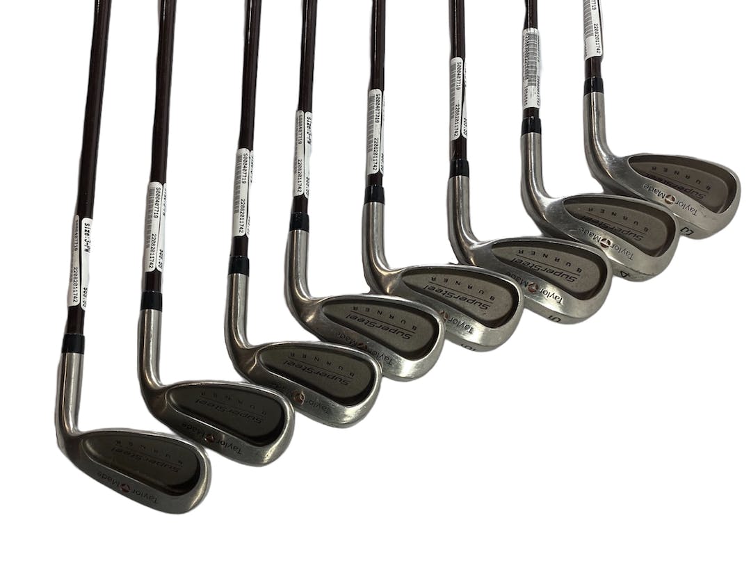 Used Taylormade Burner Super Steel Iron Set SidelineSwap