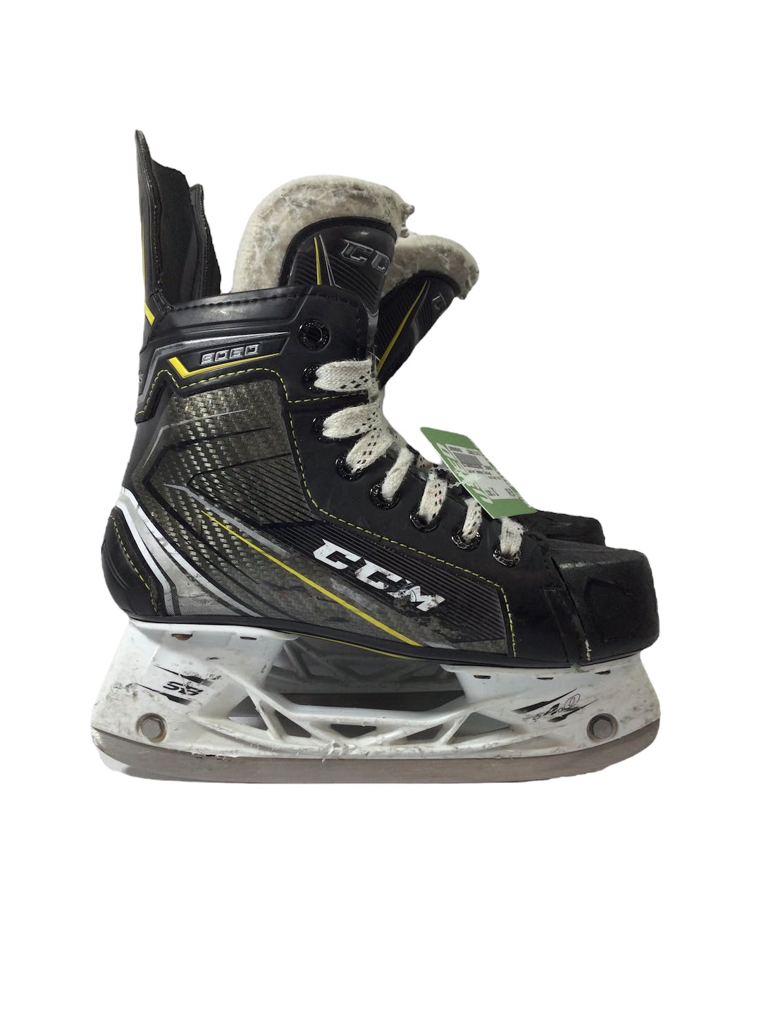 Used Ccm 9060 Tacks Ice Hockey Skates Size 2 SidelineSwap
