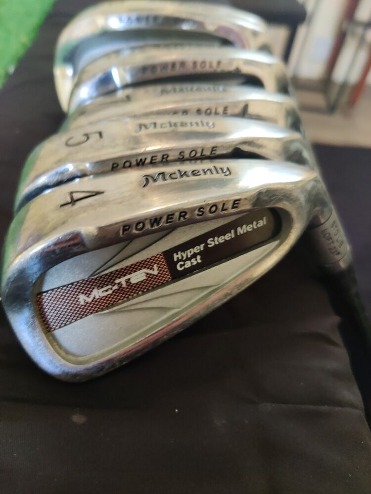 Mckenly McTen Hyper Steel Metal Cast 4PW Set (No 9) Graphite Shaft