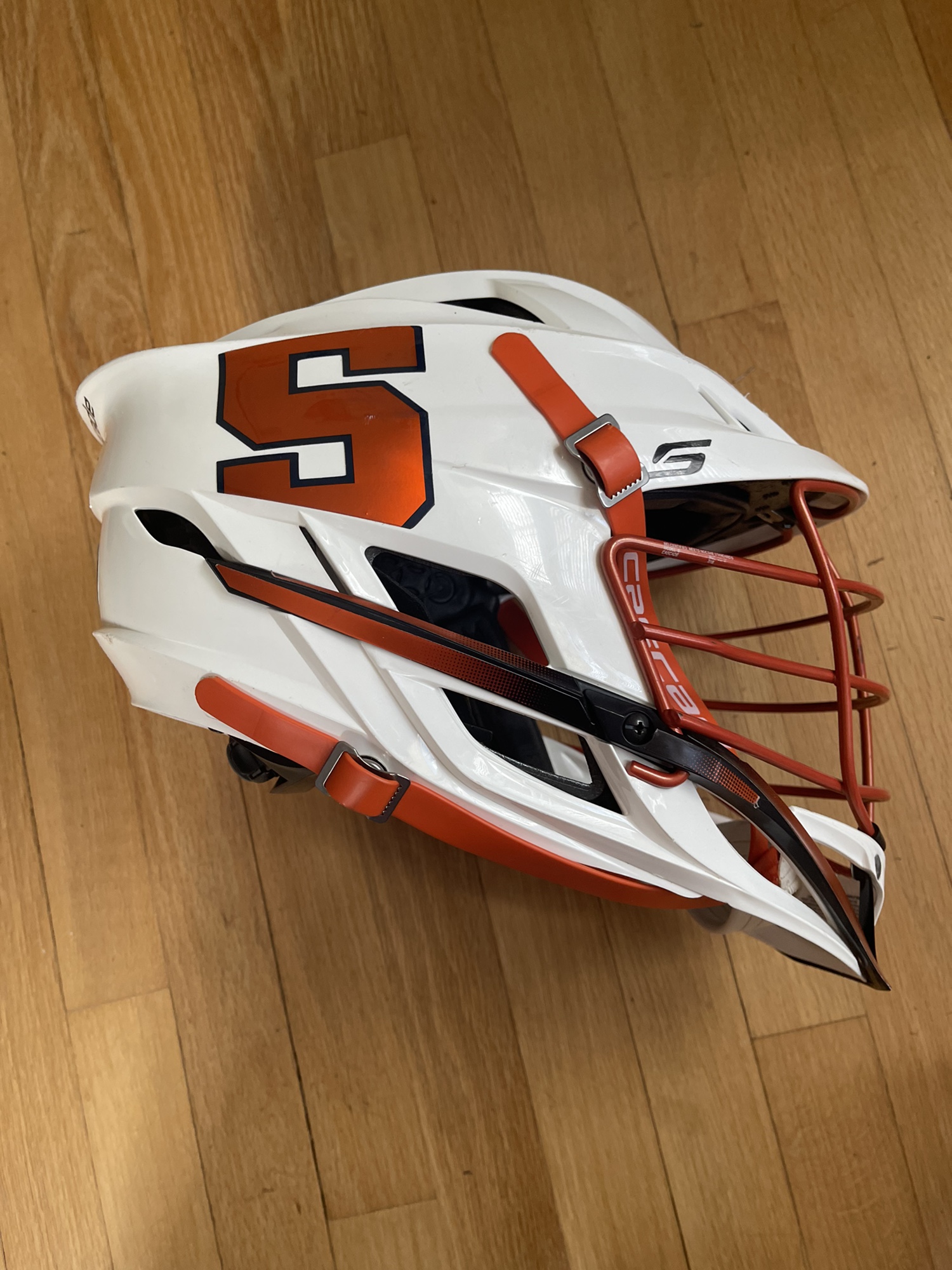 Syracuse University White Cascade S Helmet SidelineSwap