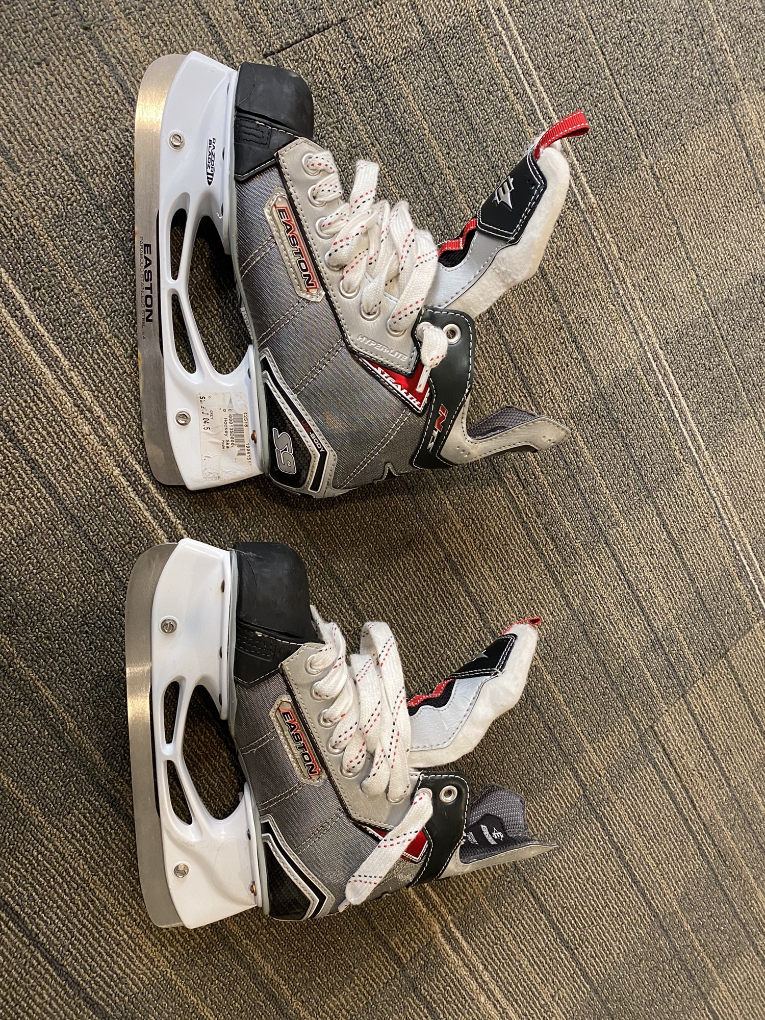 Junior Easton EE Width Size 4.5 Stealth S9 Hockey Skates SidelineSwap