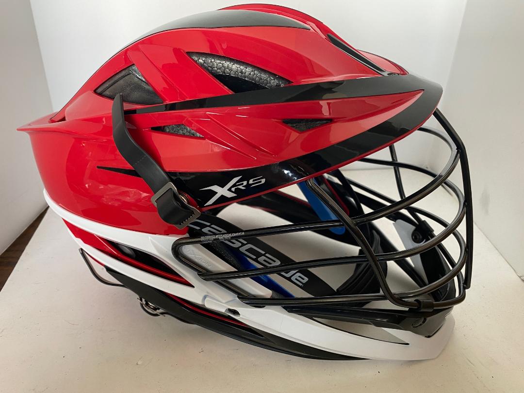 Cascade XRS Helmet Red with Black Stickers LIKE NEW SidelineSwap