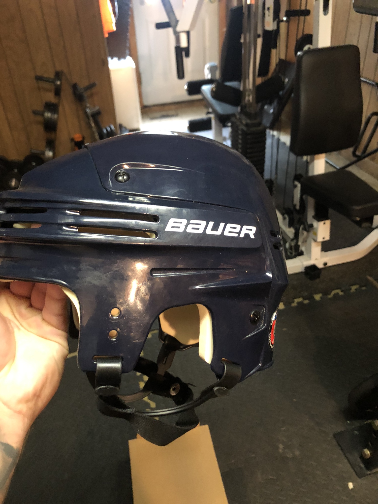 New Large Bauer 4500 Helmet SidelineSwap