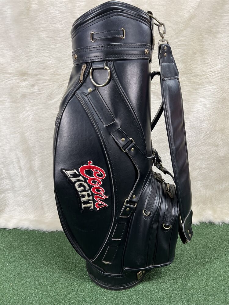 Vintage Coors Light Beer Golf Staff Bag SidelineSwap