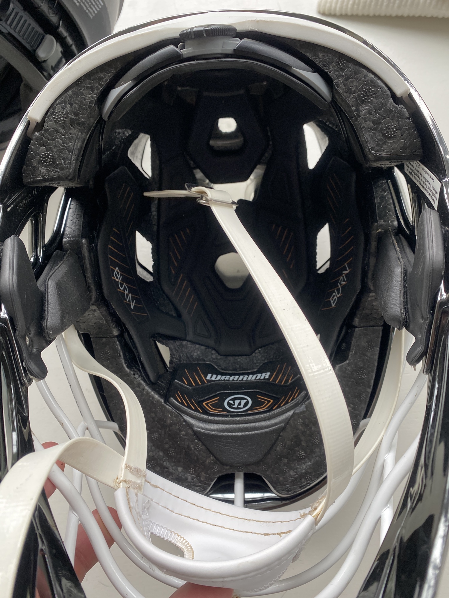 Used Warrior Burn Helmet SidelineSwap