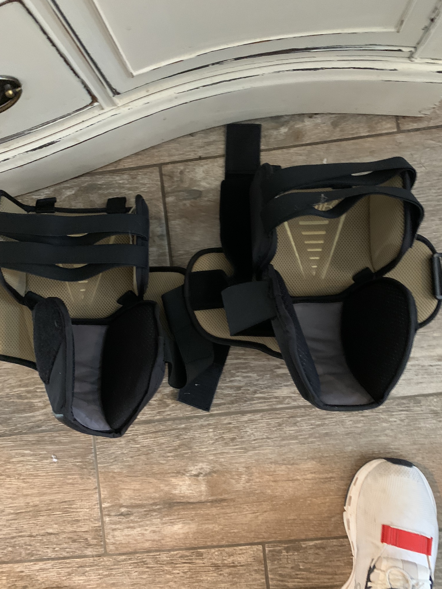 Brian’s goalie knee pads SidelineSwap