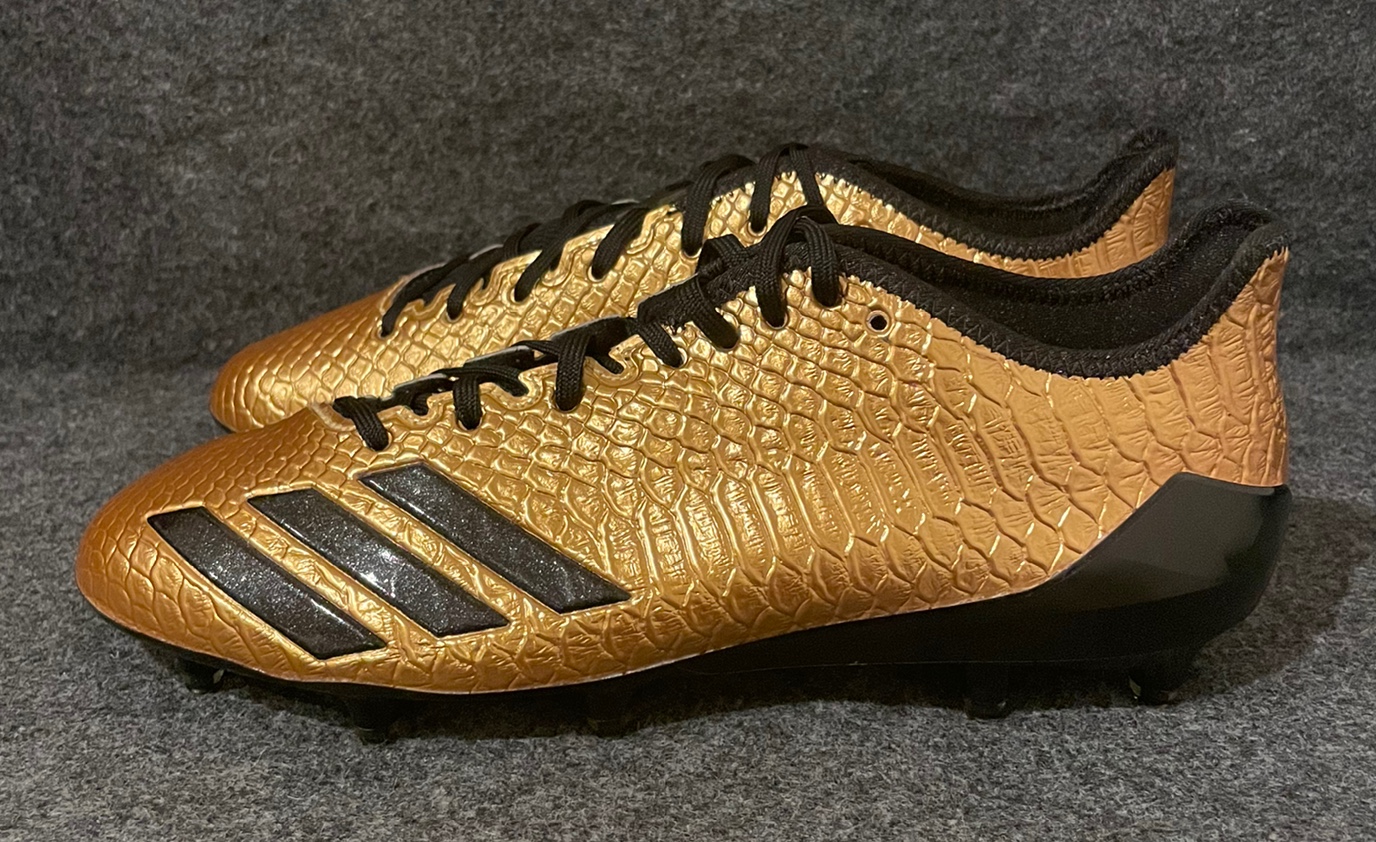 adidas adizero football cleats gold