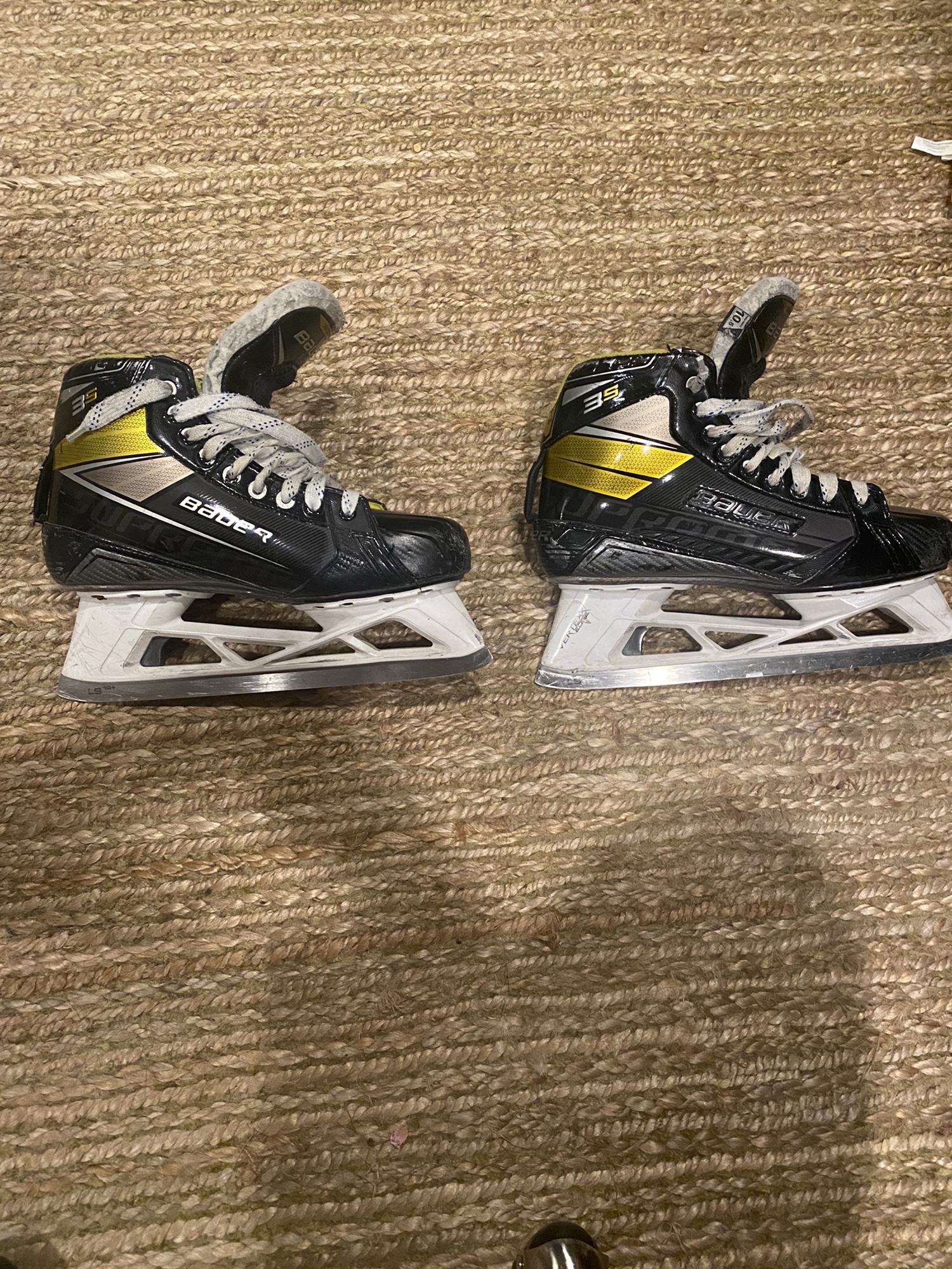 Bauer supreme 3S ice hockey Goalie Skates SidelineSwap