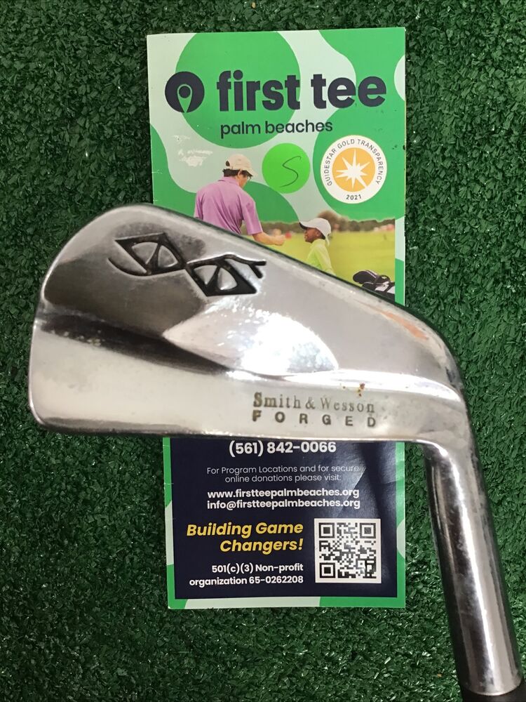 Snake Eyes Smith & Wesson Single 1 Iron With S300 Stiff Steel Shaft SidelineSwap