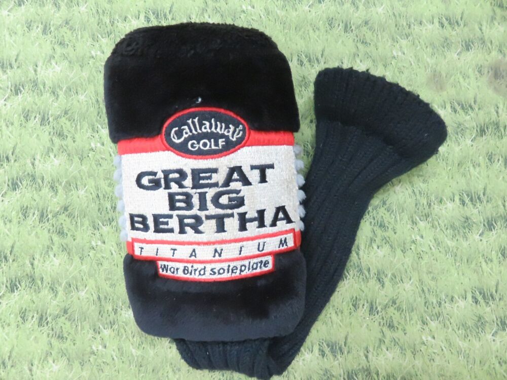 Callaway GREAT BIG BERTHA 5 WOOD Headcover | SidelineSwap Callaway GREAT BIG BERTHA 5 WOOD Headcover | SidelineSwap