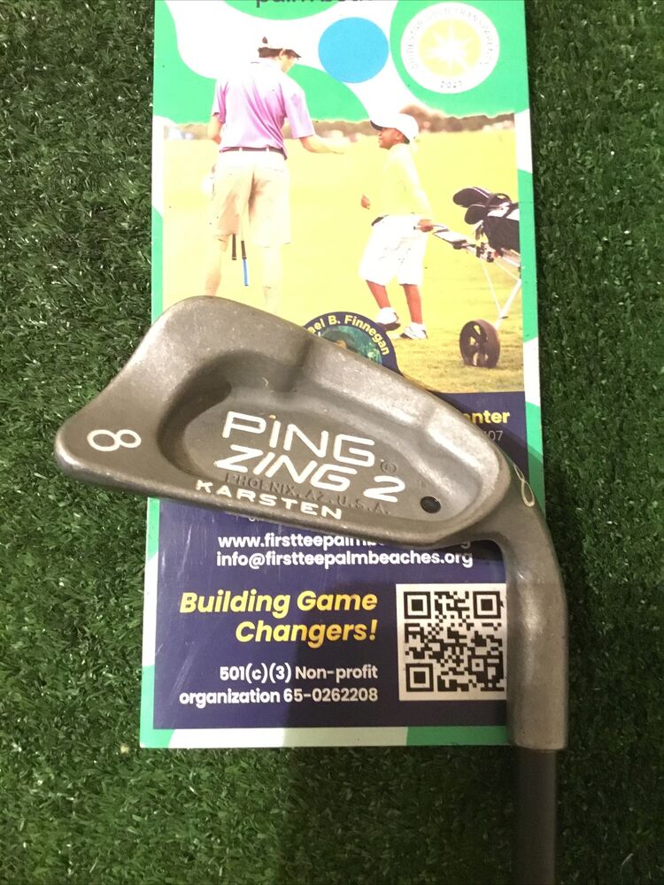 Ping Zing 2 Karsten Black Dot 8 Iron Regular Graphite Karsten 101 Shaft