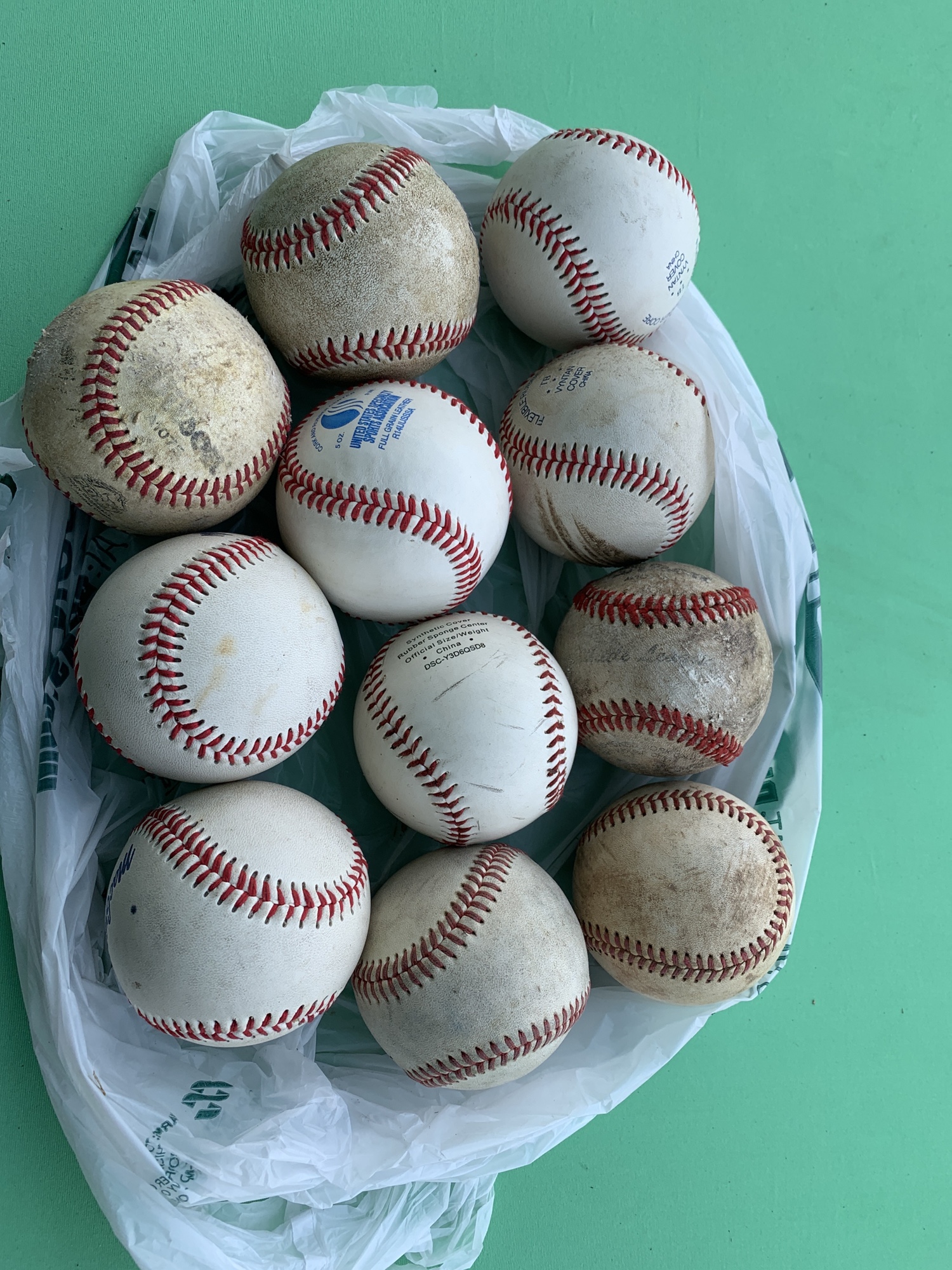 Used Baseballs 10 Pack SidelineSwap