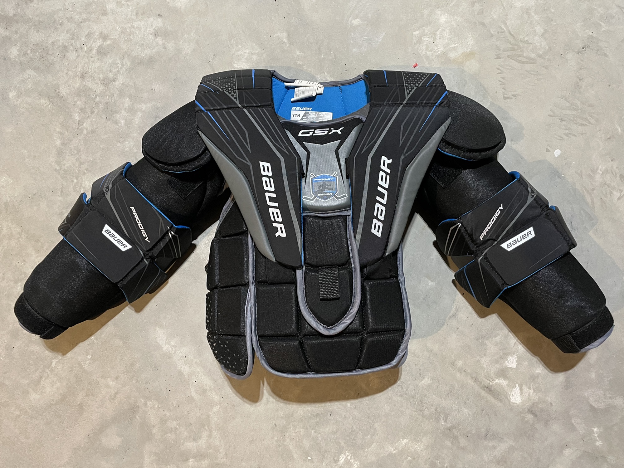 Used Large Bauer GSX Goalie Chest Protector SidelineSwap