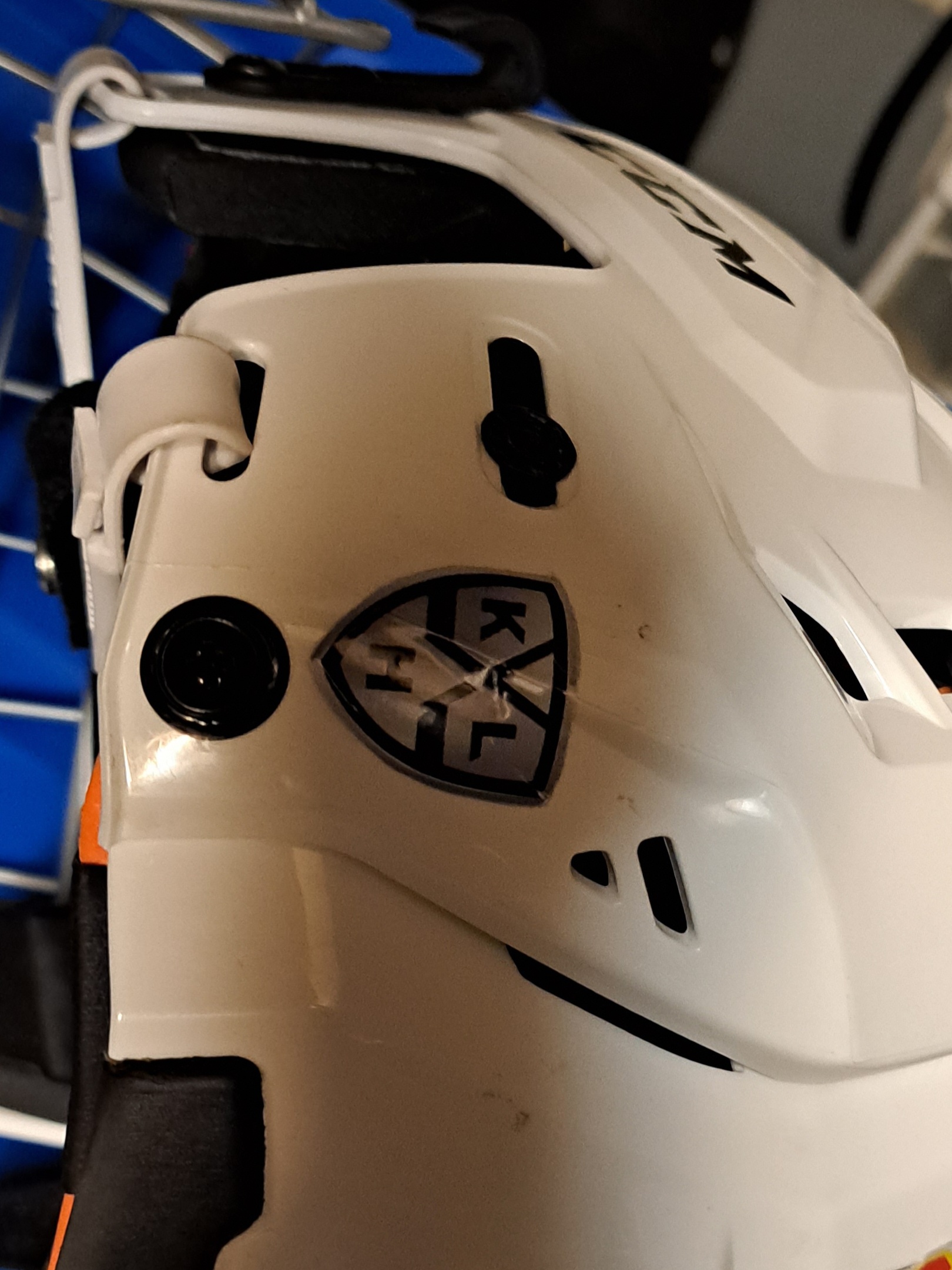 Jokerit KHL Medium CCM Tacks 710 Helmet Pro Stock SidelineSwap