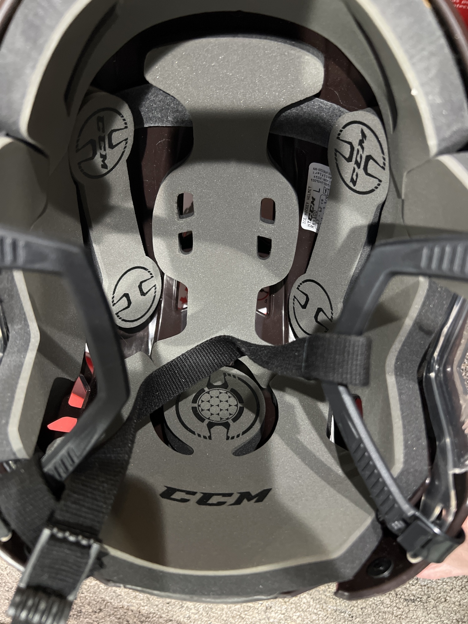 New Large CCM Pro Stock Helmet SidelineSwap