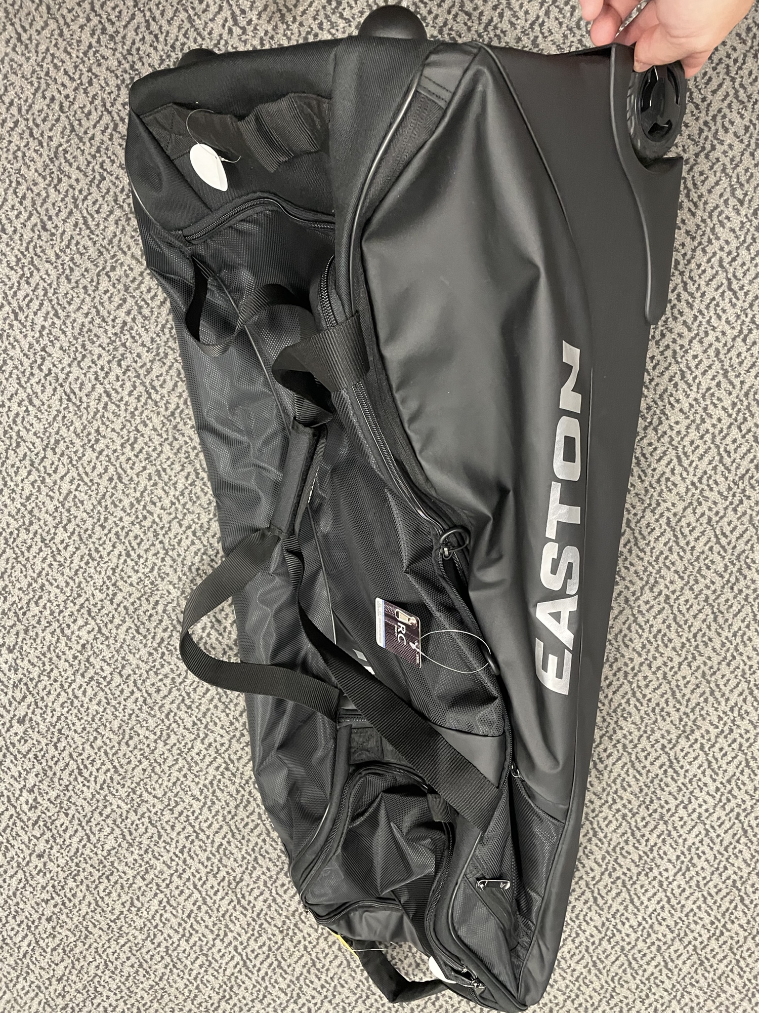 EASTON Black Dugout Wheeled Bag SidelineSwap