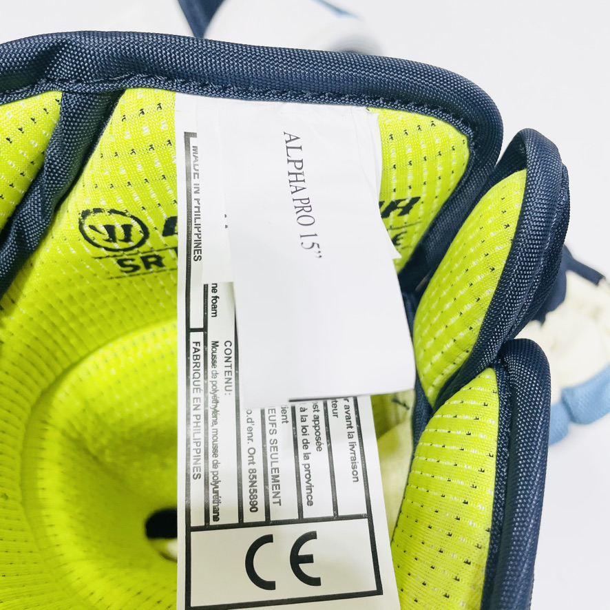 New University of Maine Black Bears Warrior Alpha Pro Hockey Gloves15