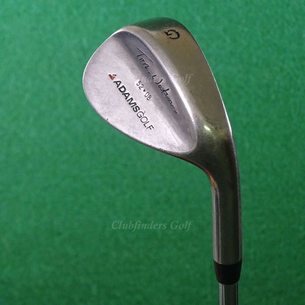 Adams Tom Watson 5208 52° GW Gap Wedge True Temper Stepped Steel Wedge